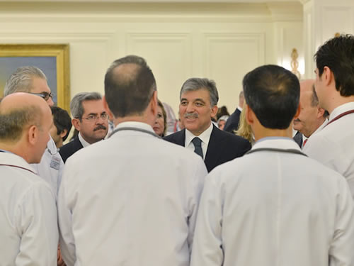 Cumhurbaşkanı Gül’den 14 Mart Tıp Bayramı Resepsiyonu